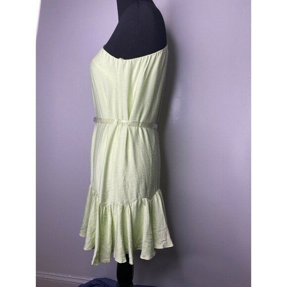 NWT BCBGeneration‎ Womens 6 Melon One Shoulder Ruff - Picture 4 of 8